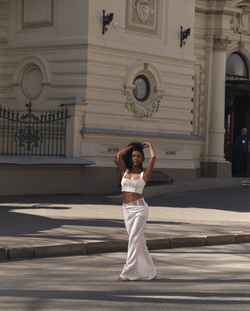 Топ корсетный укороченный wh