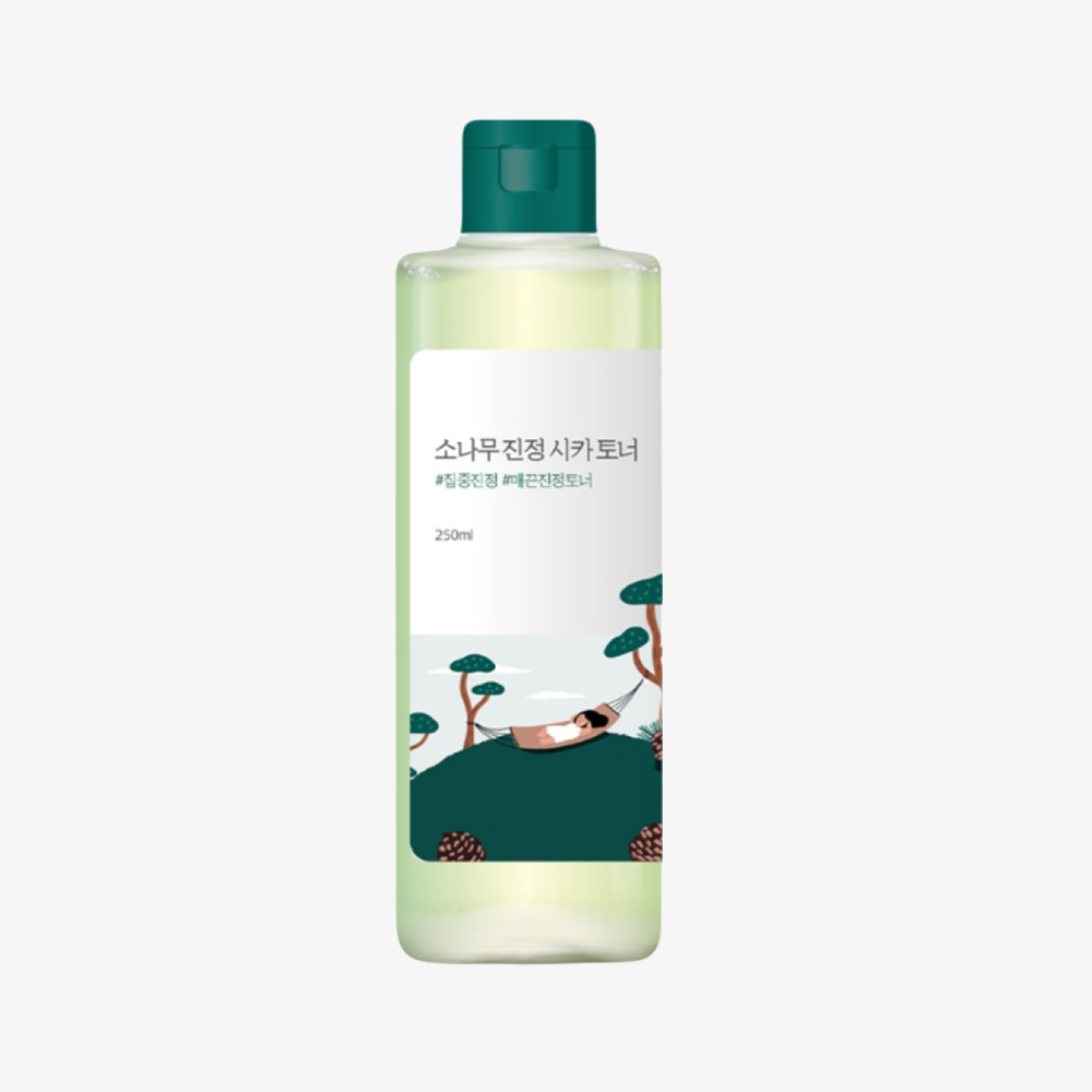 ROUND LAB Тонер с экстрактами сосны и центеллы для проблемной кожи Pine Calming Cica Toner (250 мл)