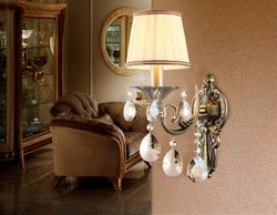 Ambrella Настенный светильник с абажуром и хрусталем Traditional TR4578