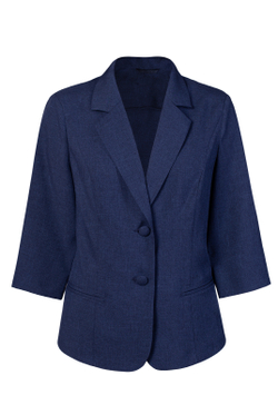 Жакет женский 3736зп, темный деним #38ТД043736зп