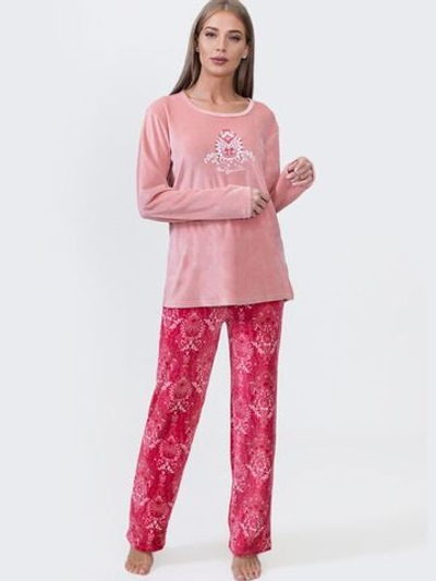 Малиновый домашний комплект из 3 предметов (Размер: XL) (Цвет: малиновый)