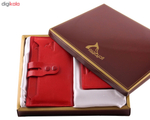 Комплект женский кошелек и ключница Barez Leather натуральная кожа Иран DS60 333