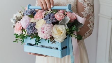 Цветы в ящике