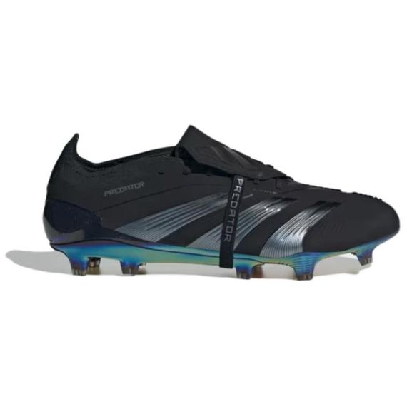 Элитные бутсы Adidas PREDATOR Низкие Черно-белые кроссовки