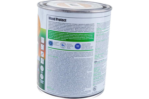 Пропитка декоративная для защиты древесины Dufa Wood Protect дуб