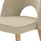 Стул evelyn, велюр, бежевый