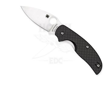 Складной нож Spyderco Sage C123CFP c клинком из стали CPM-S30V, рукоять карбон