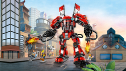 LEGO Ninjago Movie: Огненный робот Кая 70615 — Fire Mech — Лего Ниндзяго фильм