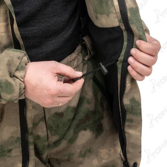 Костюм демисезонный на флисе Дельта-2 мох RG р.48 /170-176 Helios