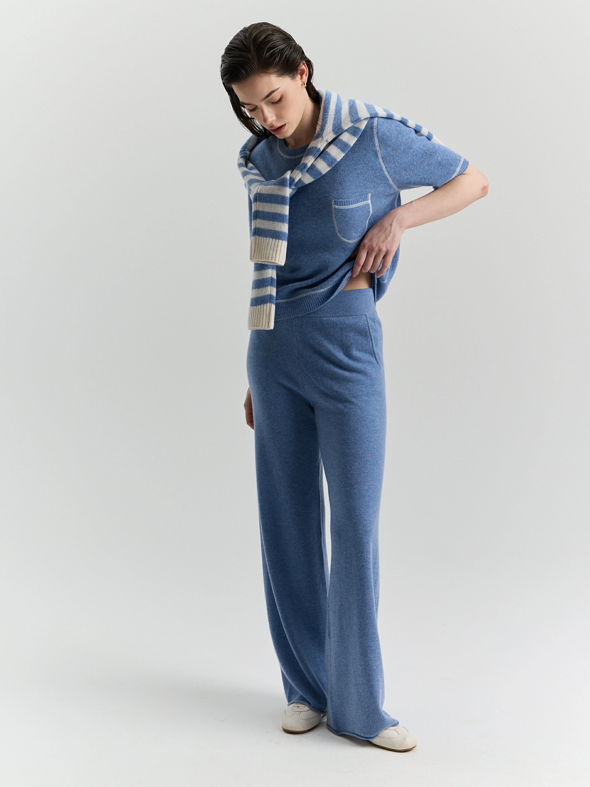 Кашемировая футболка