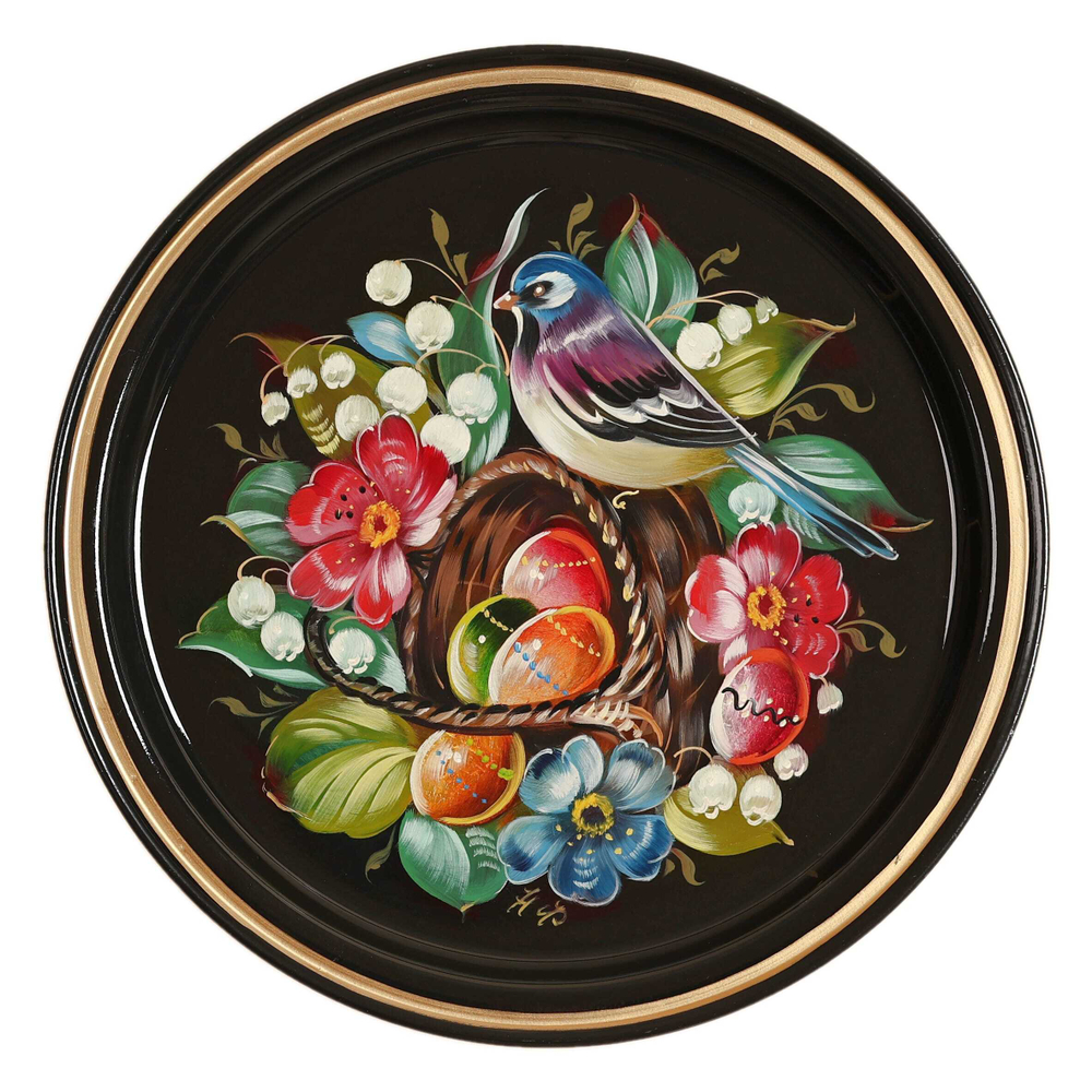 Zhostovo metal tray A5D290925186