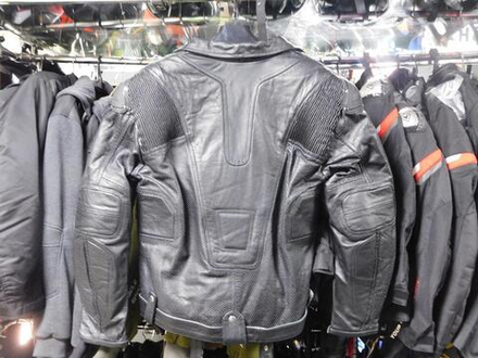 мотокуртка кожаная Battle Riders перфорированая XL