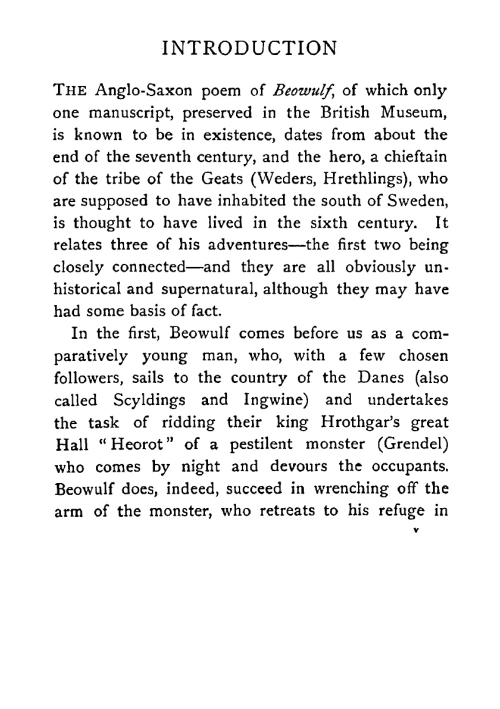 Beowulf; a metrical translation into modern English | John Richard Clark Hall