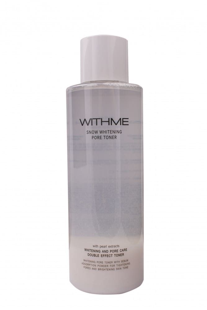 Тонер для лица Evas Withme Snow Whitening Pore Toner Осветляющий 500 мл