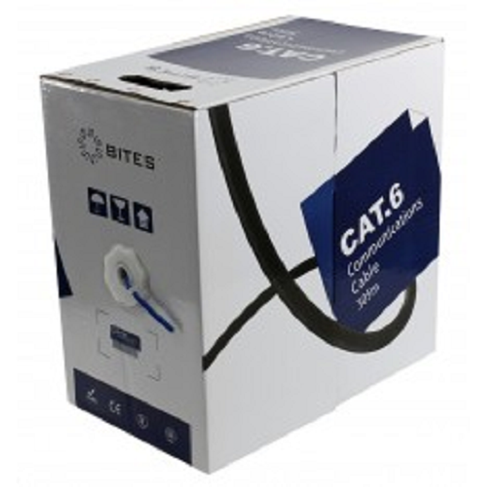 Кабель витая пара F/UTP 6 кат. 4 пары 5bites FS6575-305A-BL