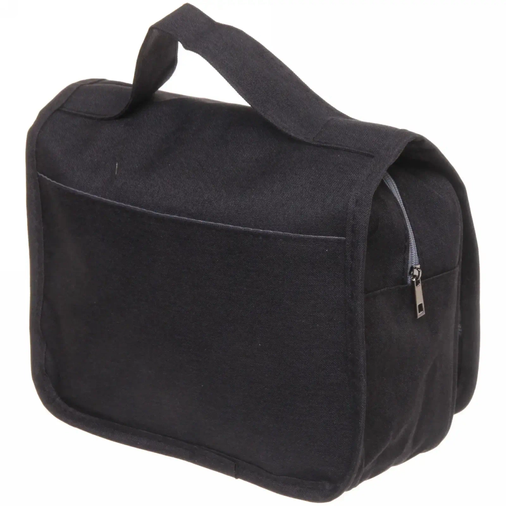 Косметичка - органайзер «Classic», цвет черный, в склад. виде 20*24*9, в расклад. виде 42*24*9см (несессер)