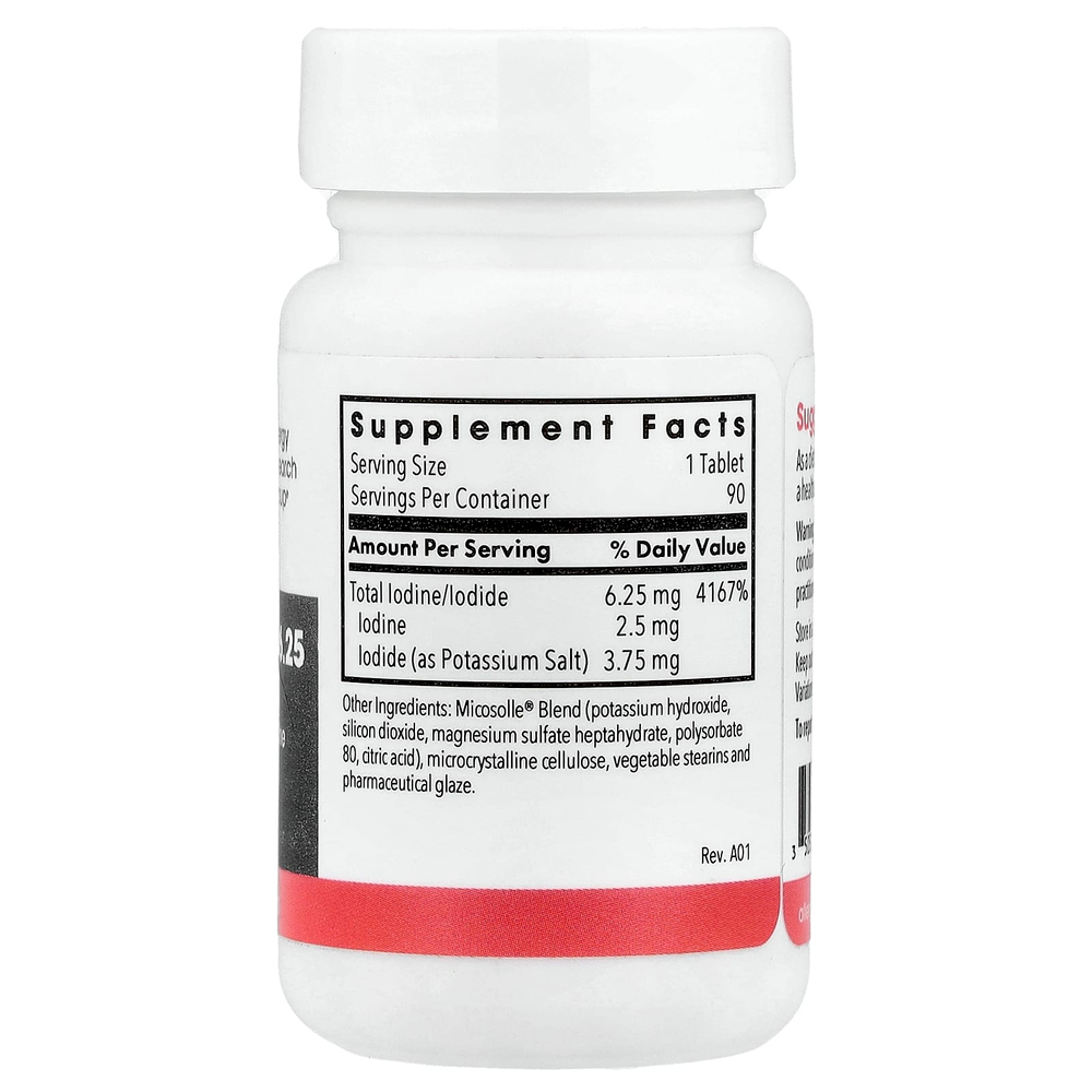 Optimox, Iodoral® IOD 6,25, 90 делимых таблеток