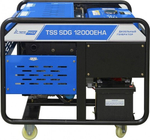 Электростанция дизельная с воздушным охлаждением ТСС SDG12000 EHA открытая 100057