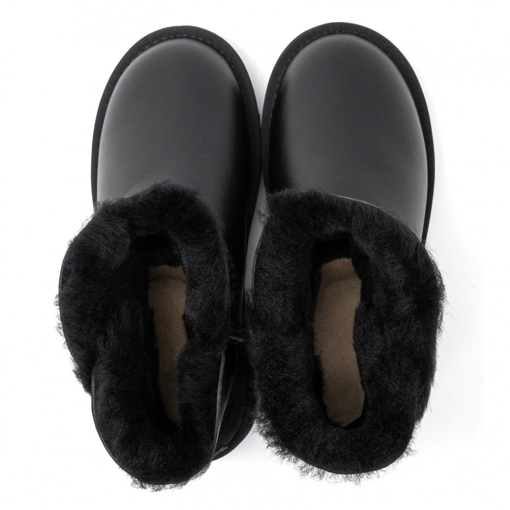 UGG Mini Bailey Button II Metallic Black