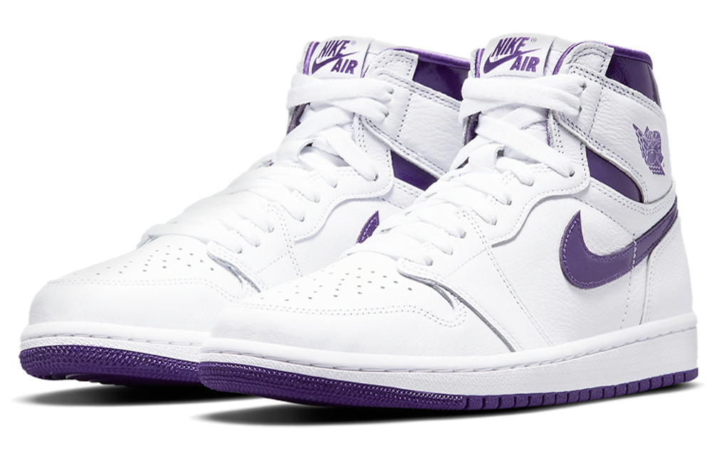 Кроссовки Jordan Air Jordan 1 High Og "Court Purple" (Женская размерная сетка)