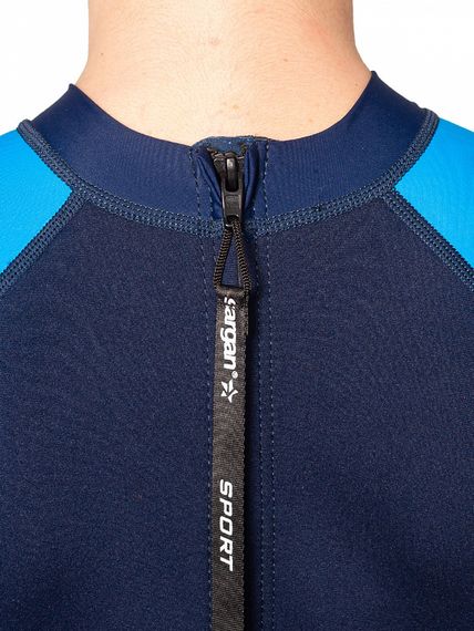 Гидрокостюм детский Sargan Sport 1081/BL 2 мм синий-голубой