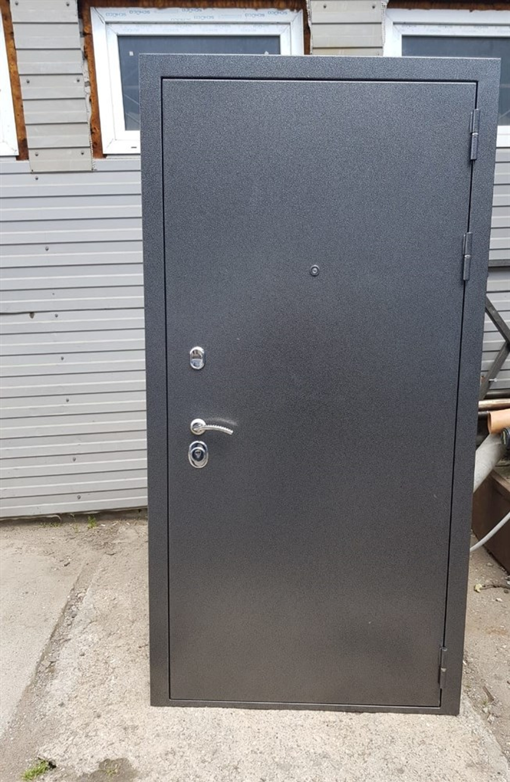 Входная металлическая дверь RеX (РЕКС) 11 Антик серебро / ФЛ-117 Орех итальянский