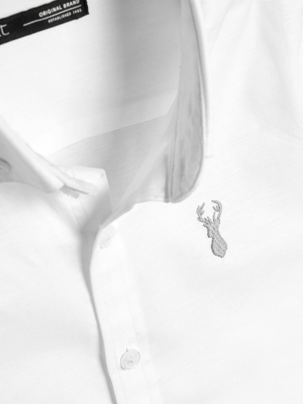 Рубашка с коротким рукавом для мальчика Next 514-066, Белый