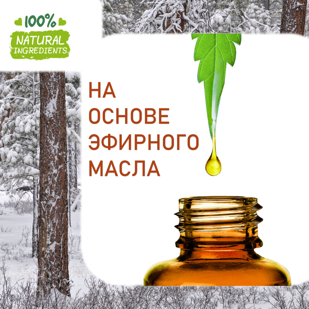Зимний лес, отдушка для свечей и мыла
