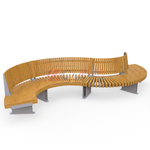 Скамейка Rail Road 03 Змейка