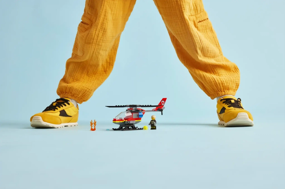 Конструктор LEGO City 60411 Пожарно-спасательный вертолёт