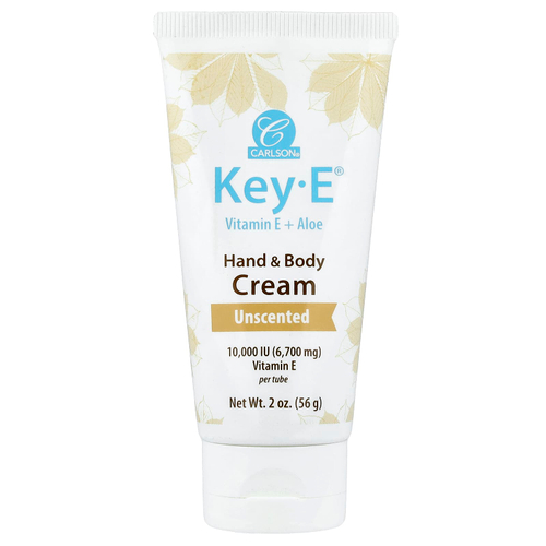 Carlson, Key-E®, крем для рук и тела, без запаха, 56 г (2 унции)