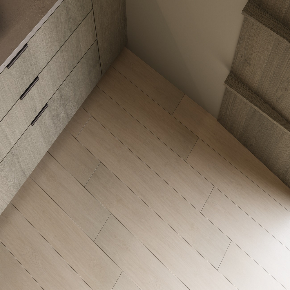 Ламинат EverSense Дуб Каселла белый EL2150