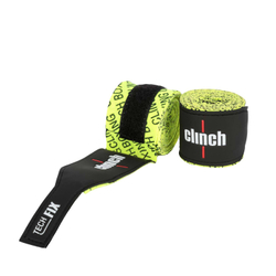 Бинты эластичные Clinch Boxing Crepe Bandage Tech Fix ярко-зеленые C140