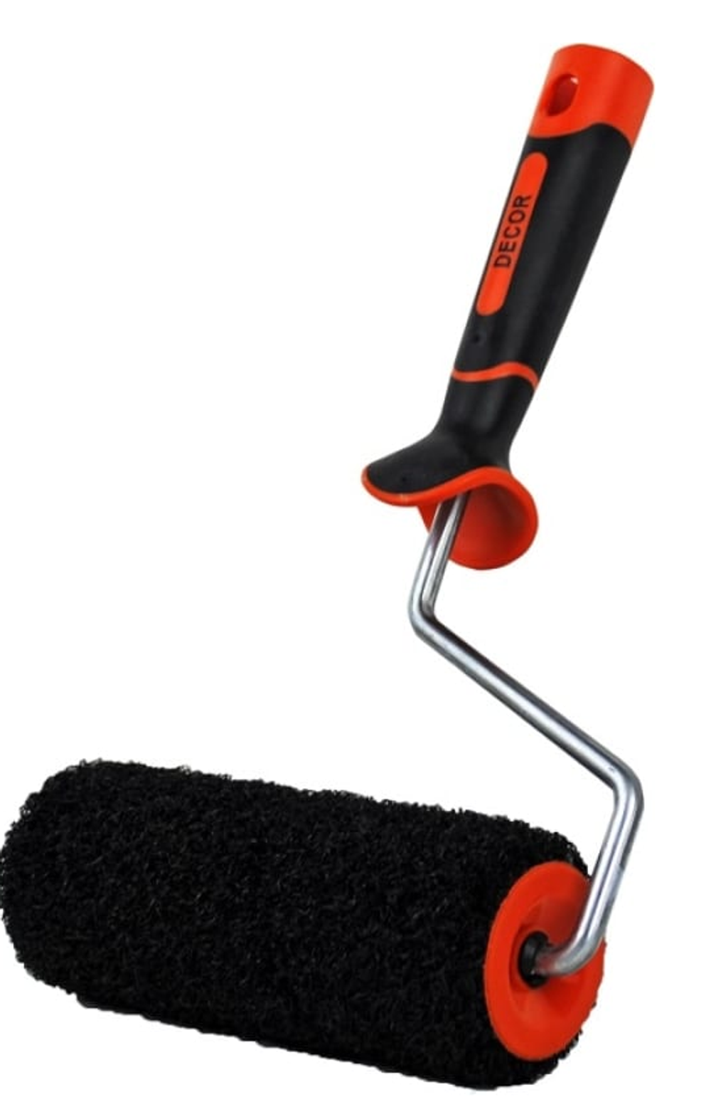 Валик для нанесеня шпаклевки DECOR 180мм, Ø50мм, ручка 8мм, ворс 10мм (50шт)