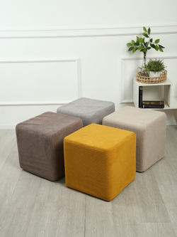 Пуф Mini серый