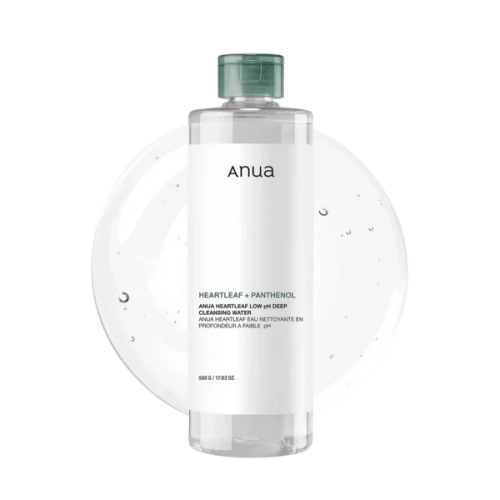 Anua HeartLeaf 87 Low PH Deep Cleansing Water очищающая вода для снятия макияжа с экстрактом хауттюйнии