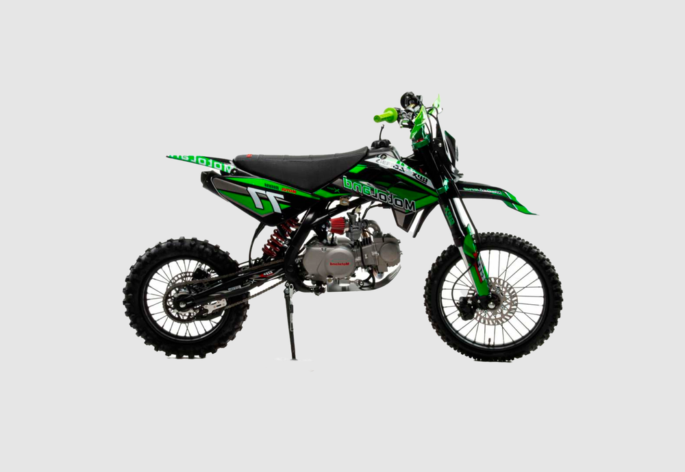 Питбайк Motoland JX125 зеленый (2022 г.)