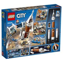 Космическая ракета и пункт управления запуском City Space Port LEGO