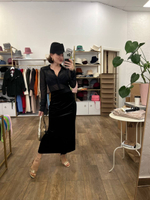 Кепи тюльпан черный