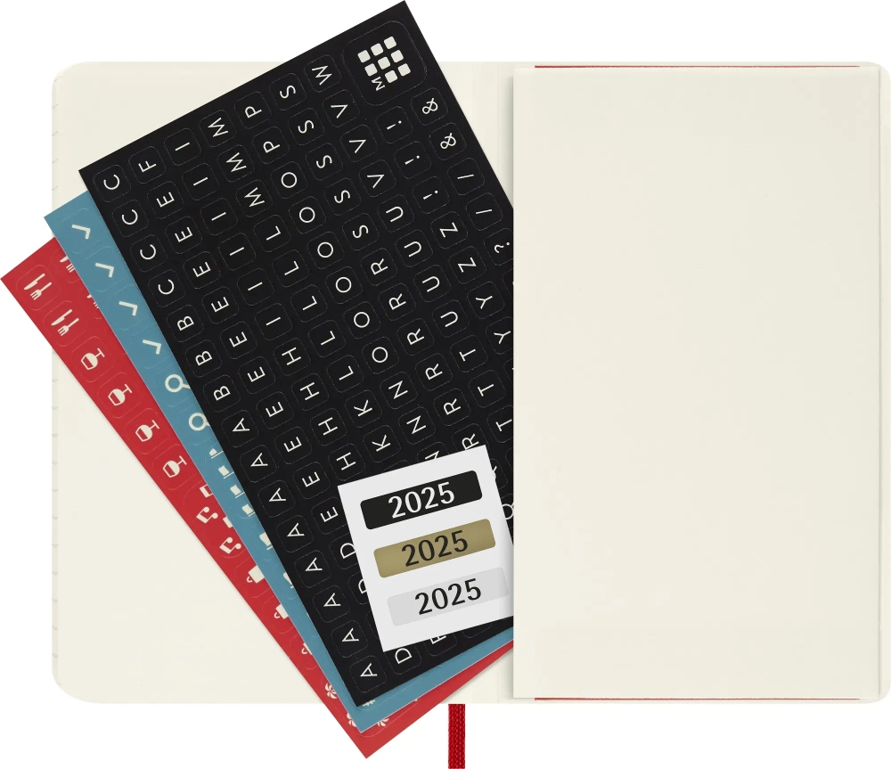 Ежедневник Moleskine (DSF212DC2) Classic Soft Pocket 90x140мм 400стр. мягкая обложка красный