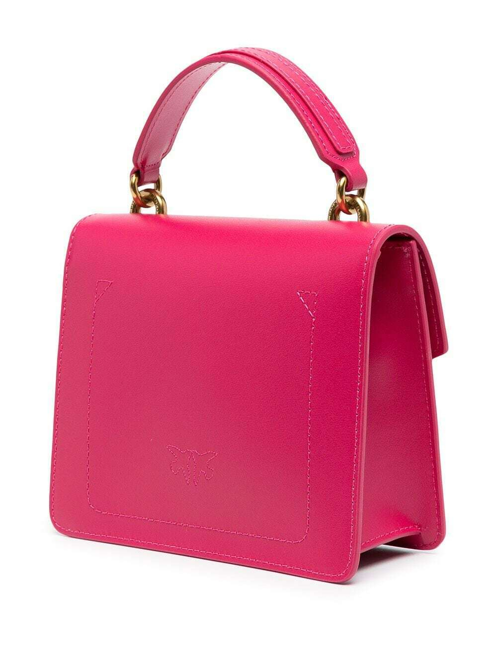 MINI LOVE BAG TOP HANDLE LOVE - fuchsia