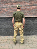 Тактический костюм горка с наколенниками и налокотниками лайт мультикам