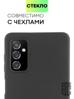 Стекло на камеру BROSCORP для Samsung Galaxy M52 5G оптом (арт. SS-M52-3D-CAM-GLASS-BLACK)