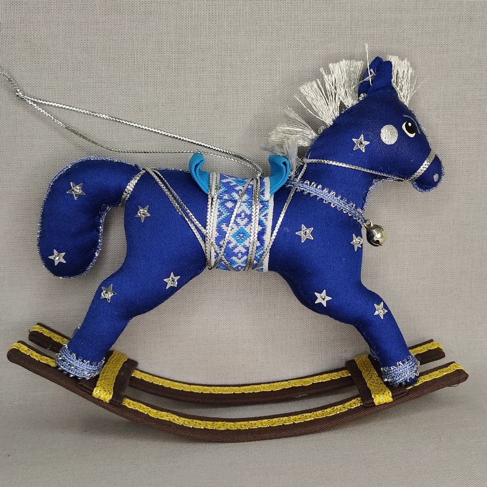 Ёлочная игрушка Лошадка-Качалка №2
