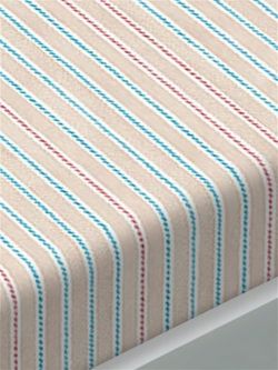 Простынь на резинке Сказка "Морская полоска" 120х200 см, перкаль