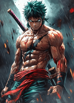 Картина на стену на металле от MetallSubArt "One Piece"