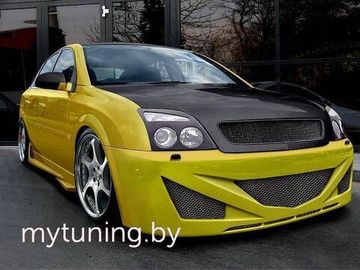 Передний бампер REACTOR для Opel Vectra C