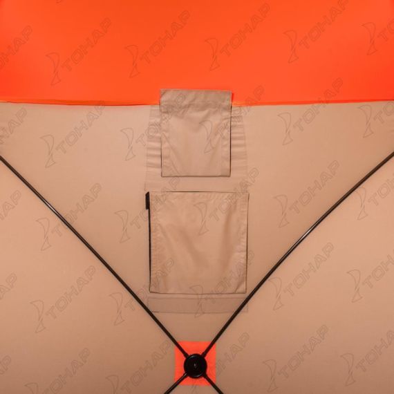 Палатка зимняя Куб 2.0х2.0 Oxford 300D PU 1000 (PR-412-L) PREMIER