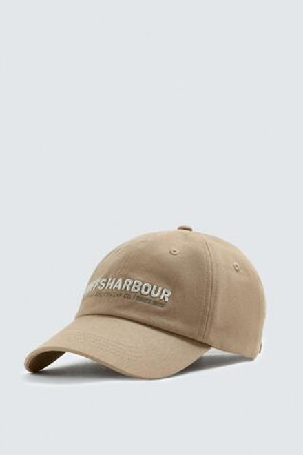 ZARA КЕПКА С ВЫШИВКОЙ, БЕЖЕВЫЙ