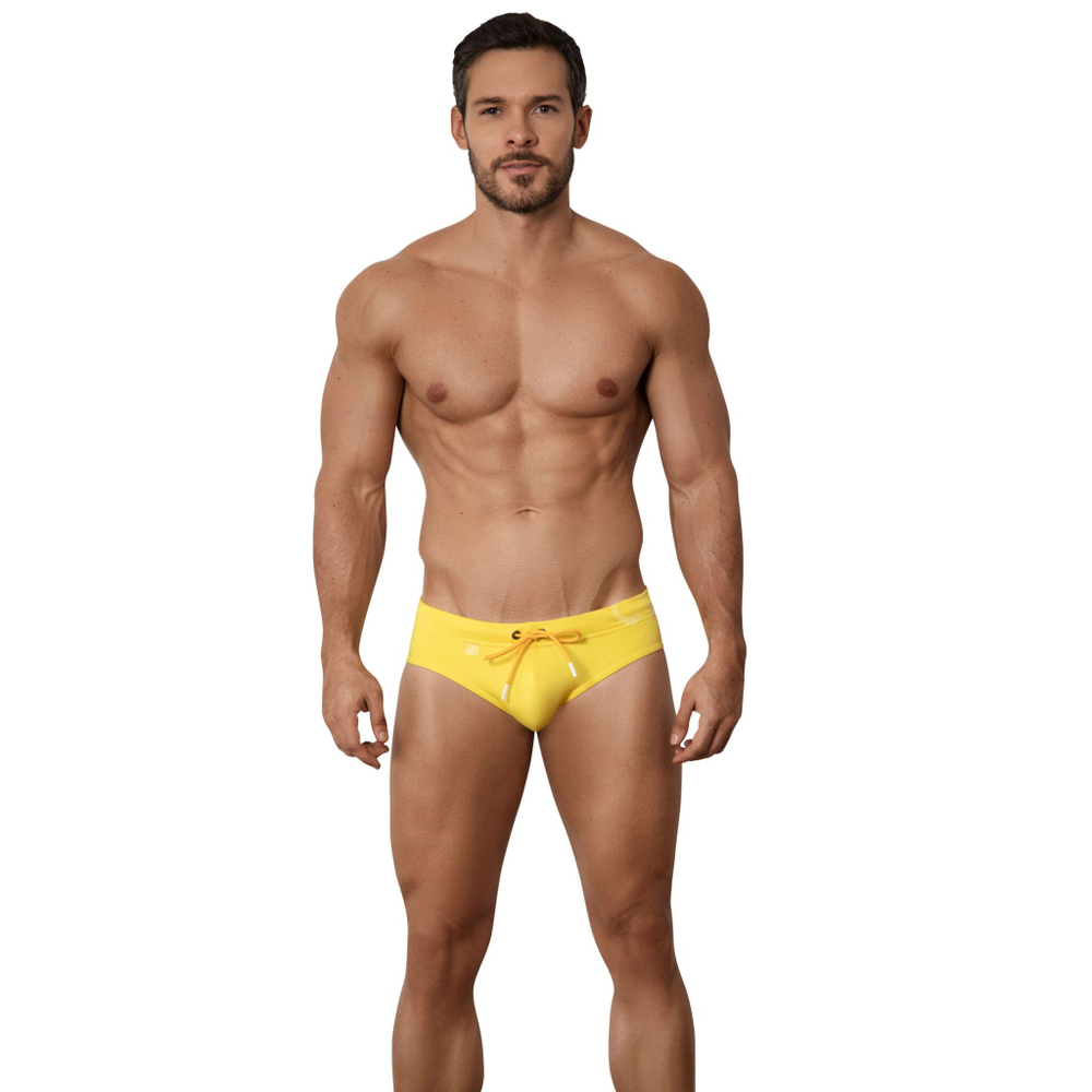 Желтые мужские плавки-брифы Malibu Swimsuit Brief (Размер: S) (Цвет: желтый)